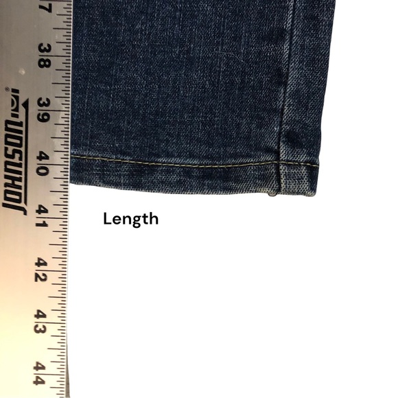 Lee Relaxed Bootcut Men’s Jeans Size 36 waist - distressed faded Western - Picture 11 of 16